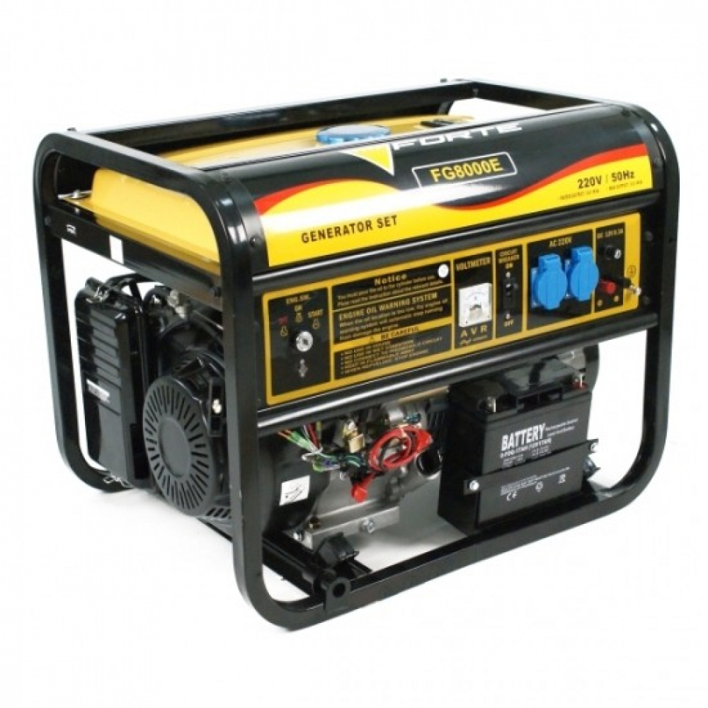 Бензиновый генератор Forte FG8000E (6 кВт)