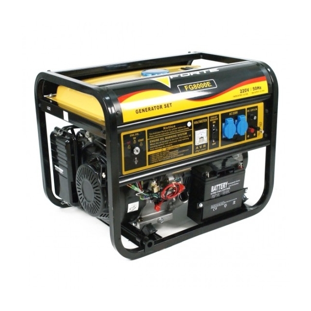 Бензиновий генератор Forte FG8000E (6 кВт)