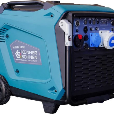 Бензиновый генератор 9.5 кВт однофазный Könner&amp;Söhnen KS 9500iE S ATSR