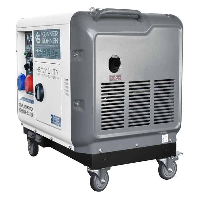 Дизельний генератор Könner&amp;Söhnen KS 9300DE-1/3 ATSR (EURO V) (7,5 кВт)