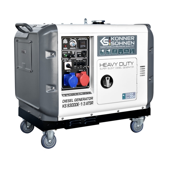 Дизельний генератор Könner&amp;Söhnen KS 9300DE-1/3 ATSR (EURO V) (7,5 кВт)