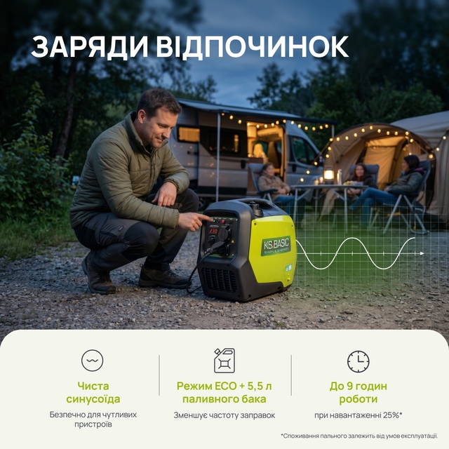 Інверторний генератор Könner&amp;Söhnen KSB 32i S
