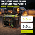 Бензиновый генератор 5.5 кВт однофазный Könner&amp;Söhnen BASIC KSB 55i