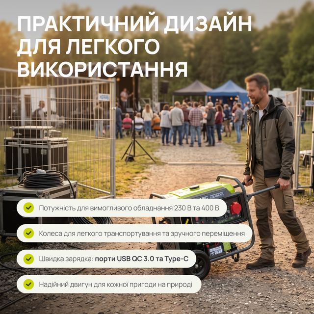 Бензиновый генератор 8 кВт однофазный/трехфазный Könner&amp;Söhnen KSB 80iE-1/3