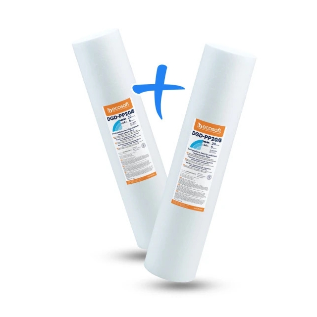 Комплект картриджей Ecosoft 4,5"х 20" 20-5 мкм 2шт. (CPV24520205ECO)