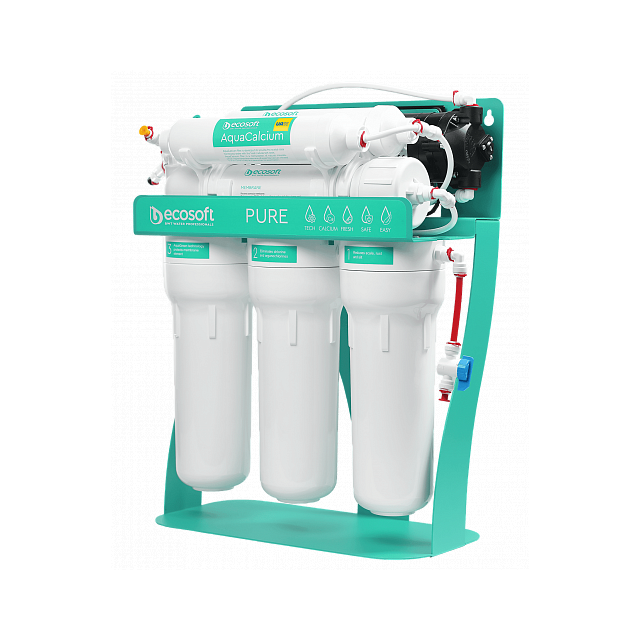 Комплект картриджей Ecosoft P'URE AquaCalcium Mint с помпой на станине (MO675PSMACECO)