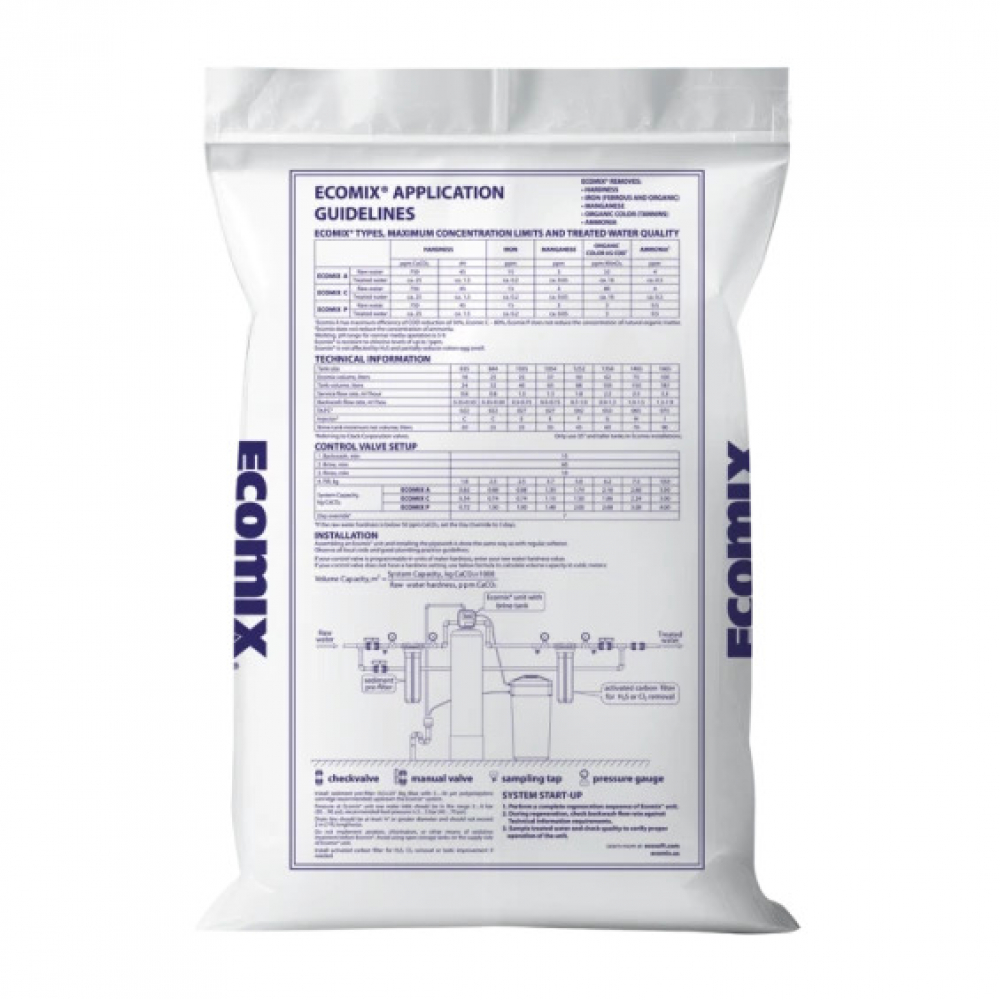 Соль для регенерации Ecosoft ECOMIX A 12 л (ECOMIXA12)