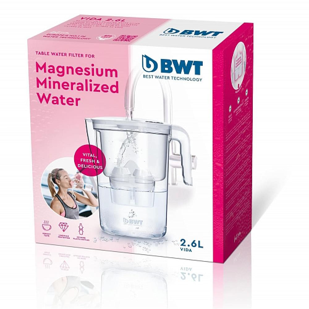 Фильтр-кувшин BWT Vida 2,6 л (розовый)