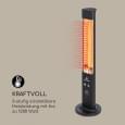 Інфрачервоний обігрівач Blumfeldt Heat Guru Plus Black, 1,2 кВт