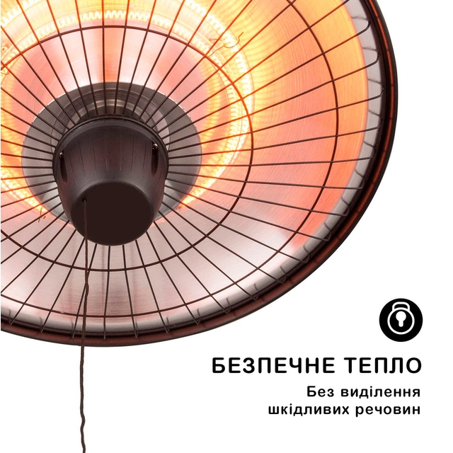 Инфракрасный обогреватель Blumfeldt Camden Heat, manual, 2,5 кВт