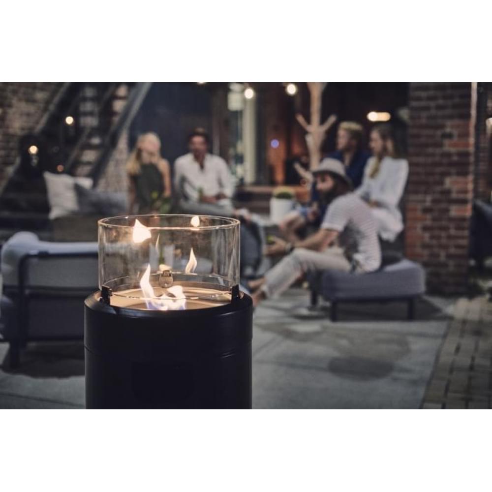 Уличный газовый камин Enders NOVA LED M Black (2,5 кВт)