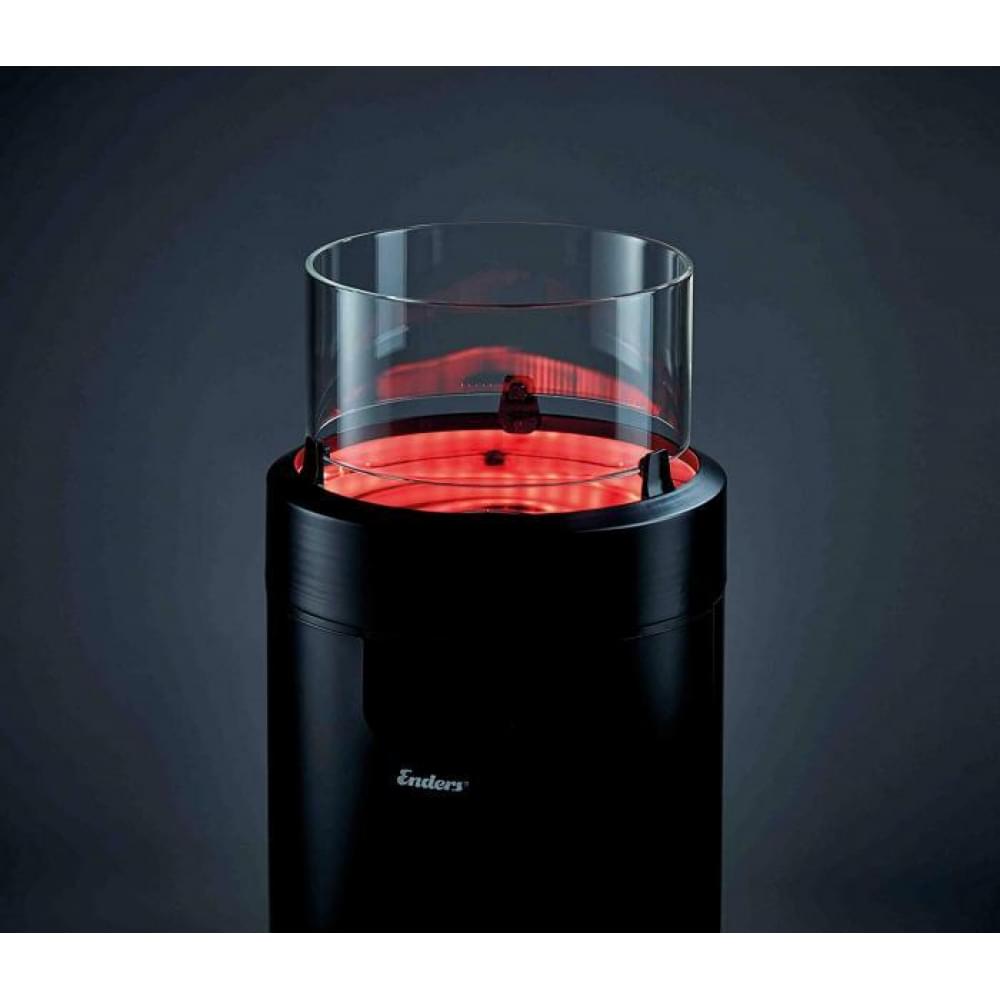 Уличный газовый камин Enders NOVA LED M Black (2,5 кВт)
