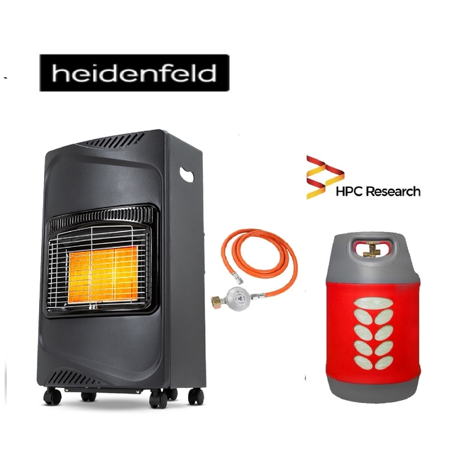 Газовый обогреватель  Heidenfeld Inferno GH100 + балон HPCR 24,5л