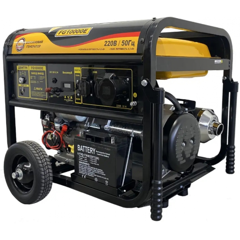 Бензиновый генератор Forte FG10000E (8,3 кВт)