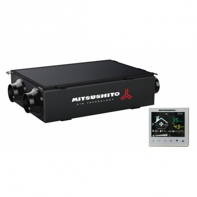 Приточно-вытяжная установка Mitsushito MERV-120AC/3.0U (1200м3/ч 3,0кВт, Wi-Fi)