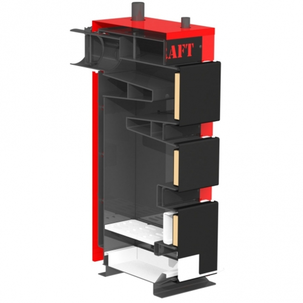 Котел твердотопливный  Kraft серия К 20 с ручным управлением