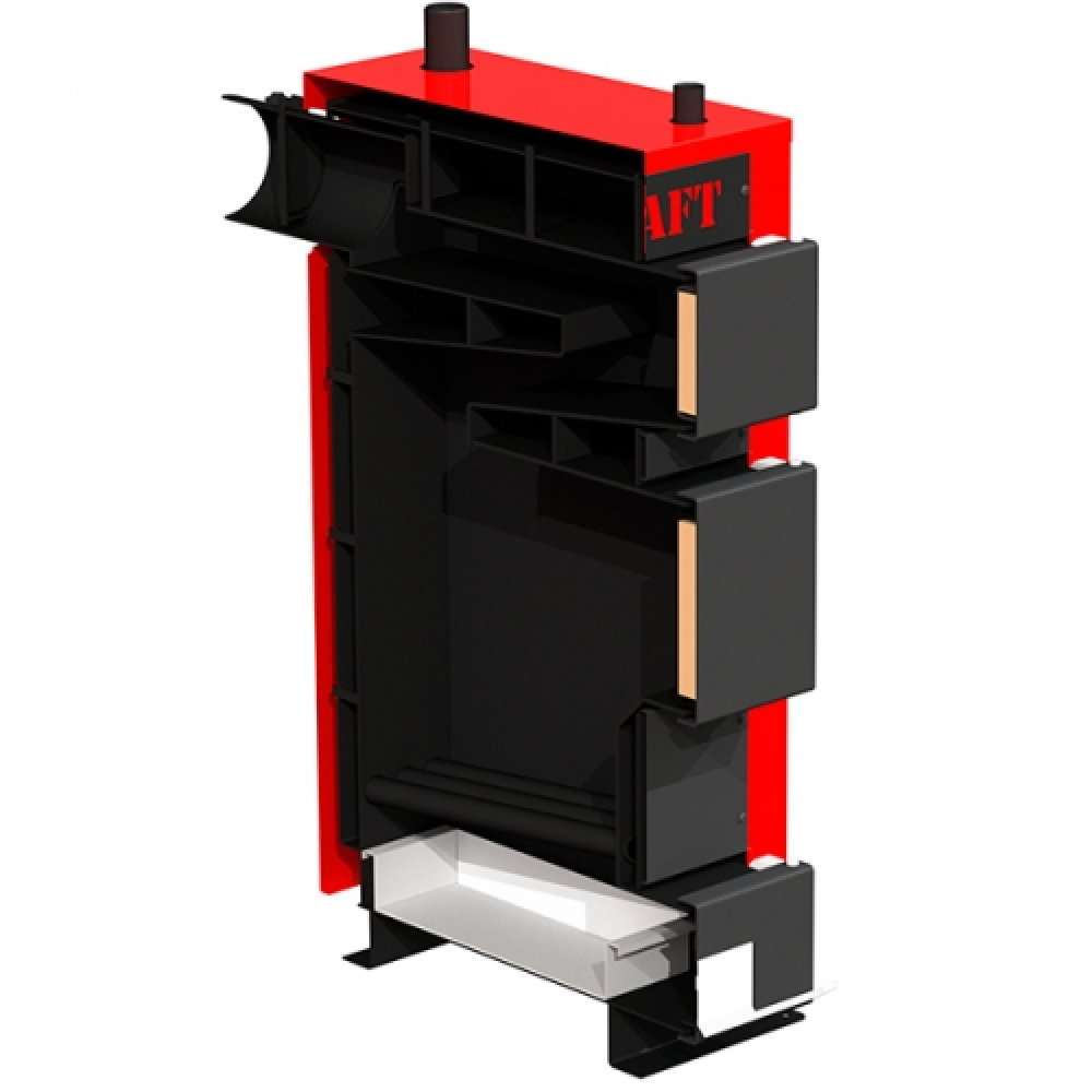 Котел твердотопливный  Kraft серия E new 12 с автоматическим управлением