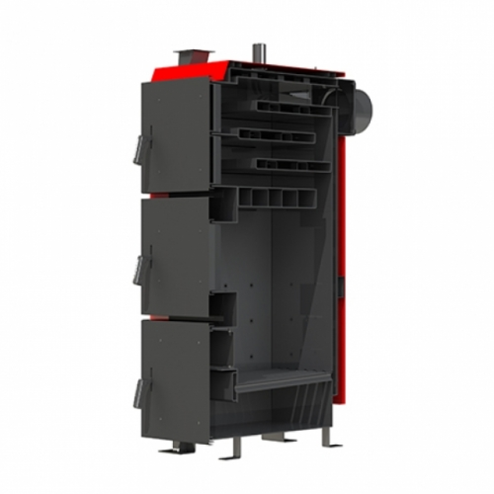 Котел твердотопливный длительного горения Kraft серия L 15 с автоматическим управлением