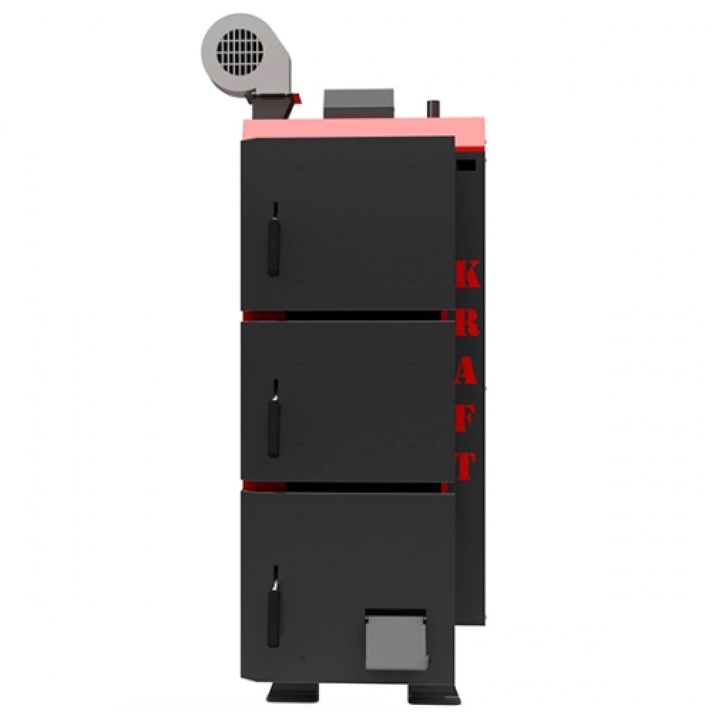 Котел твердотопливный длительного горения Kraft серия L 30 с ручным управлением