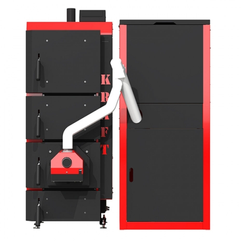 Котел твердотопливный  Kraft серия F 97 с горелкой EcoPalnik (Польша)