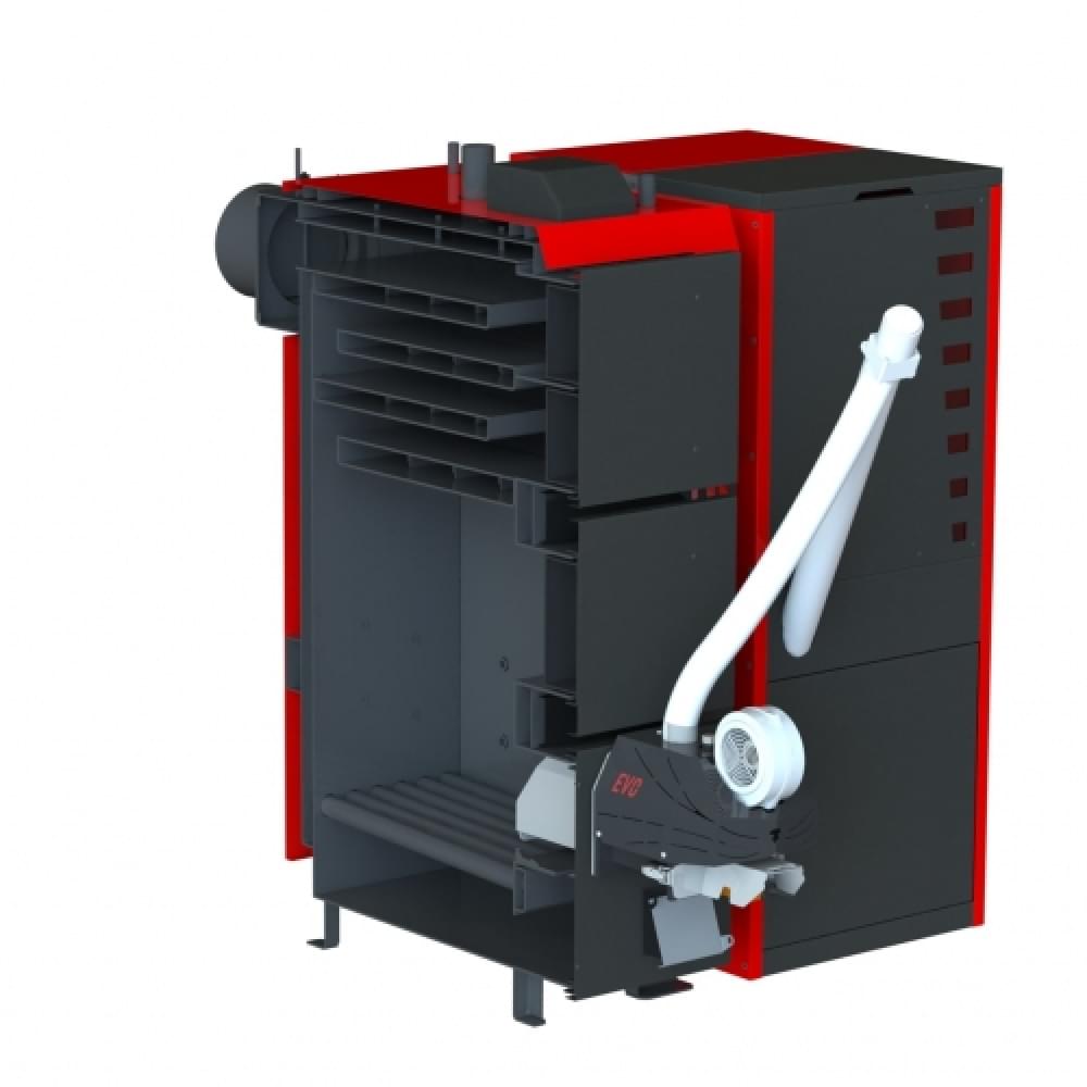 Котел твердотопливный  Kraft серия F 30 с горелкой Oxi(Украина)