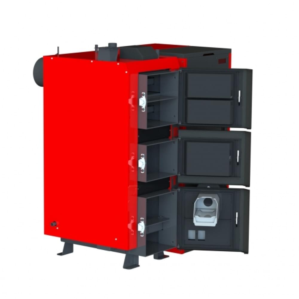 Котел твердотопливный  Kraft серия F 30 с горелкой Oxi(Украина)