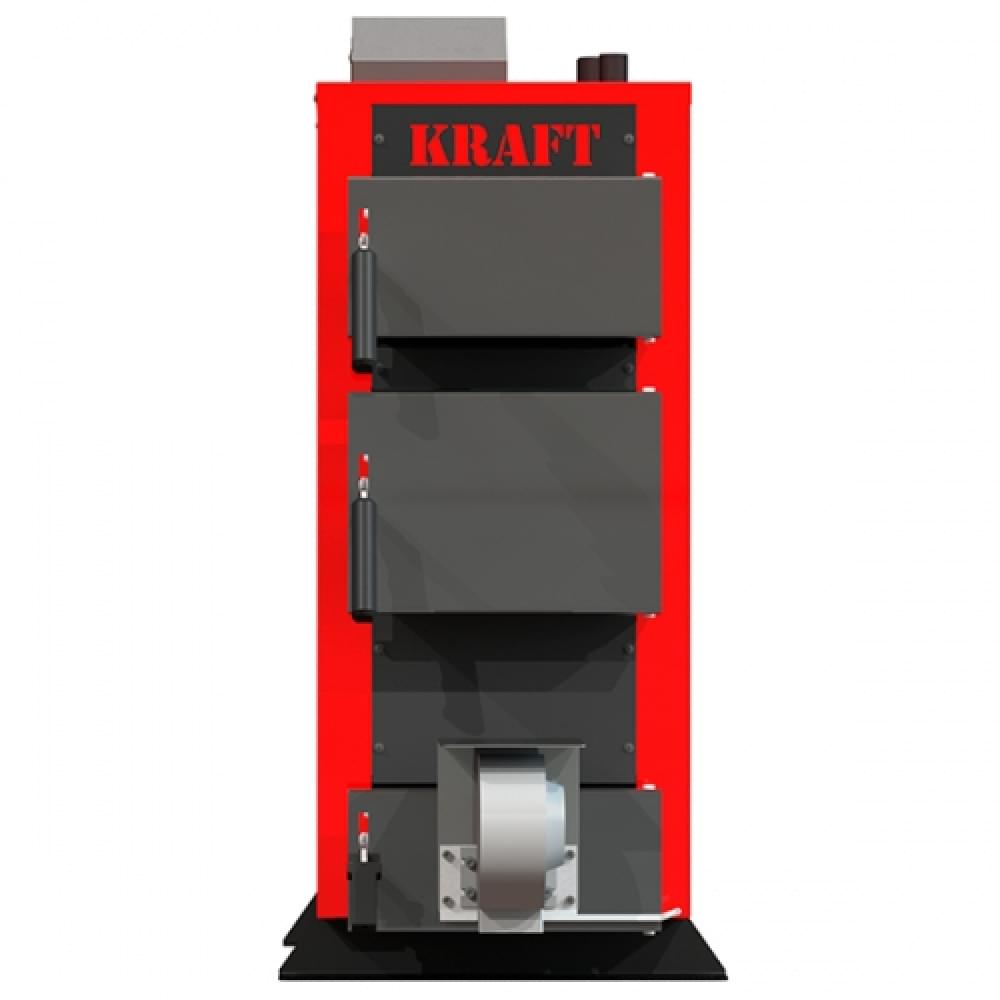 Котел твердотопливный  Kraft серия E new 16 с ручным управлением