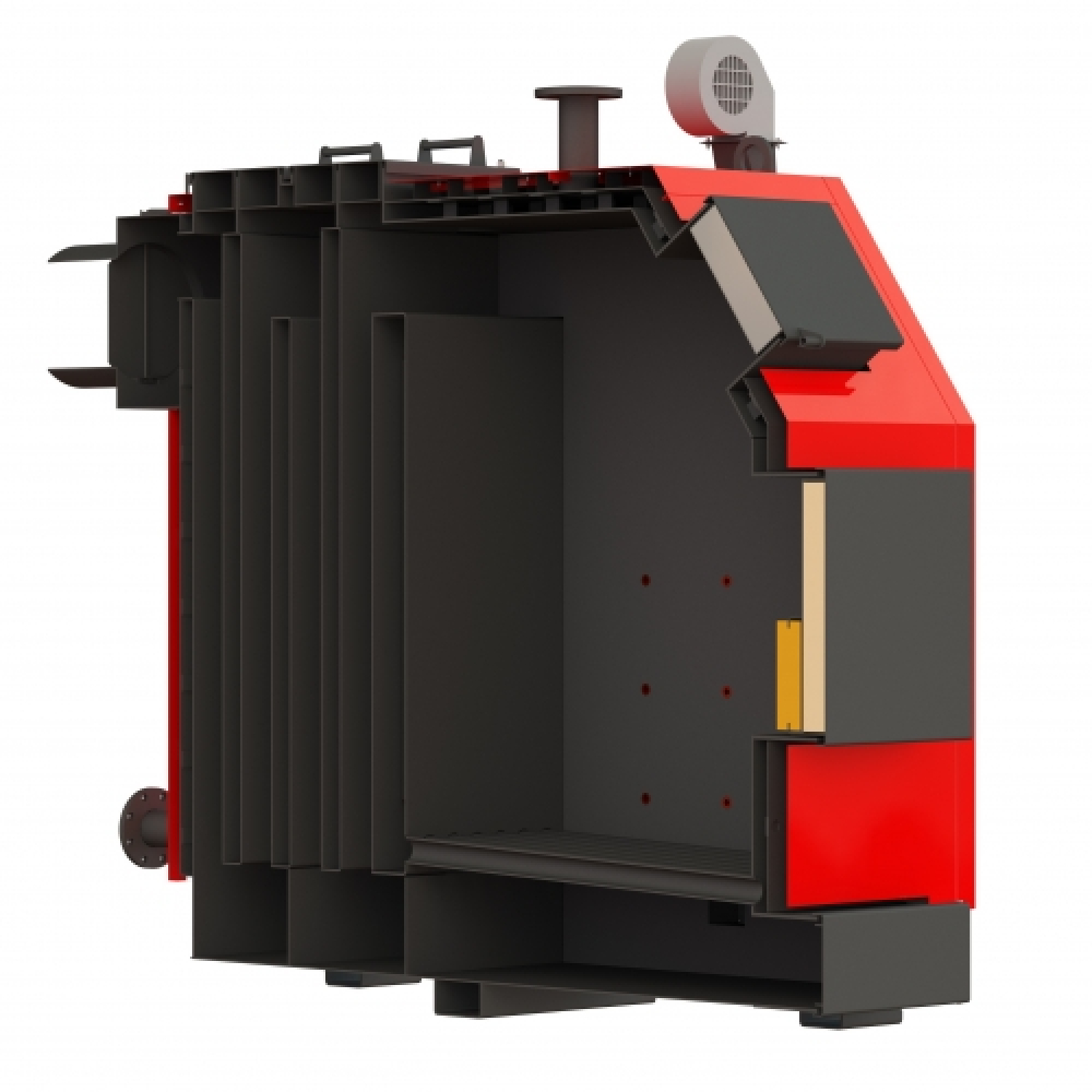 Котел твердотопливный длительного горения Kraft Prom V 150