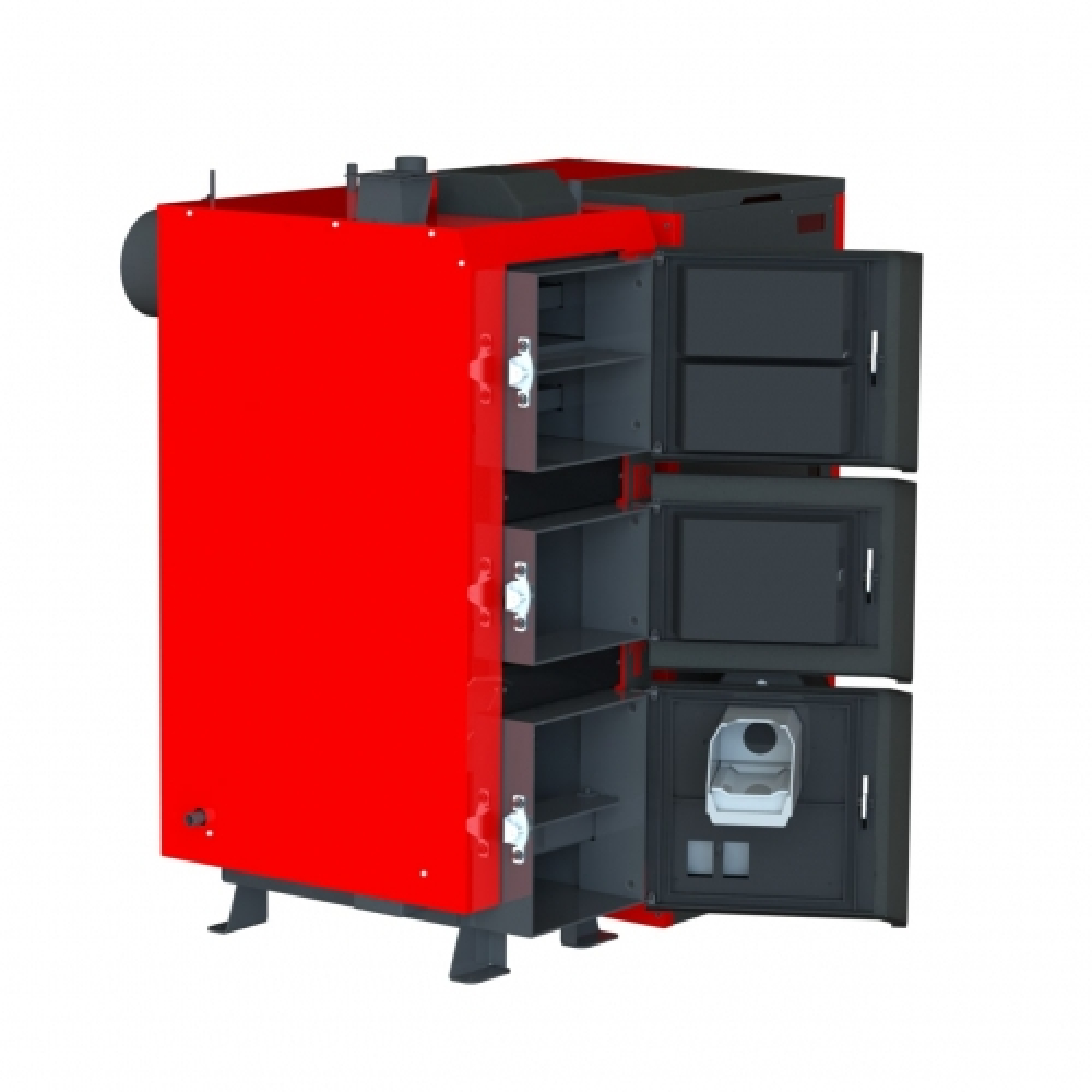 Котел твердотопливный  Kraft серия F 30 с горелкой EcoPalnik (Польша)