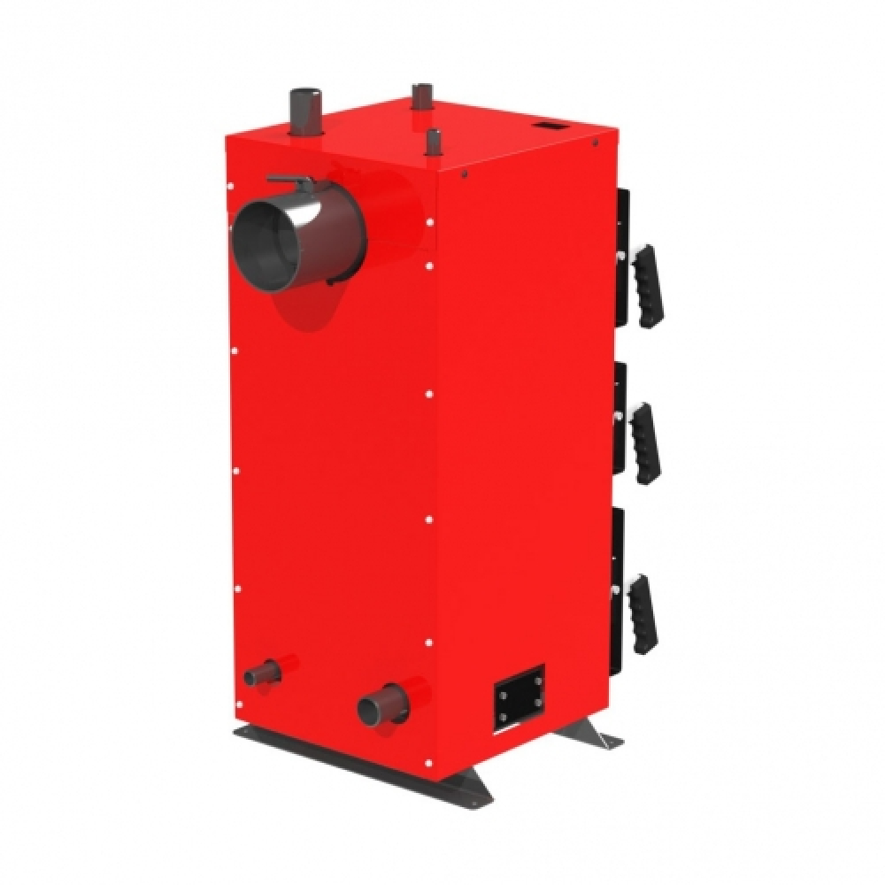 Котел твердотопливный  Kraft серия К 12 с ручным управлением