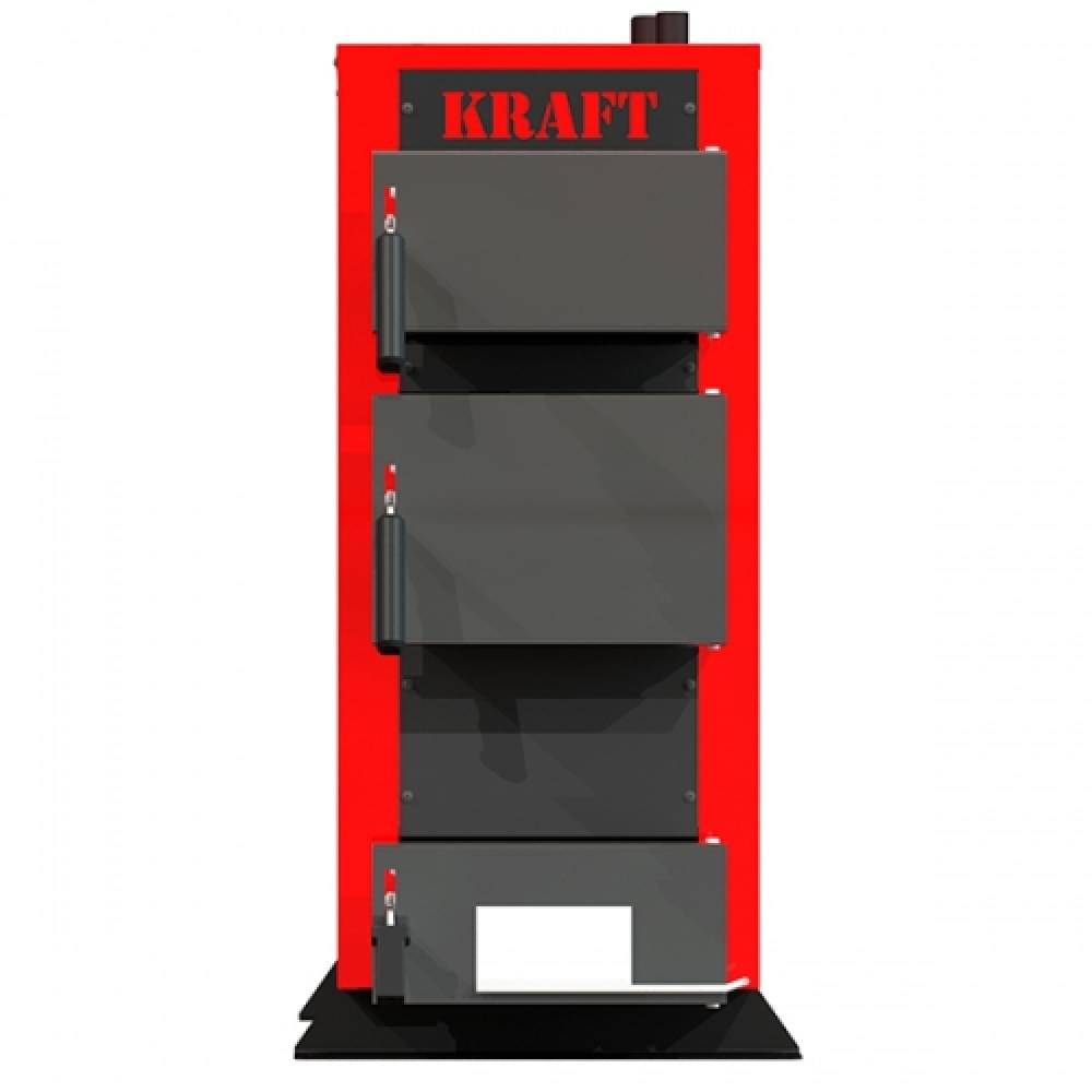 Котел твердотопливный  Kraft серия E new 16 с ручным управлением