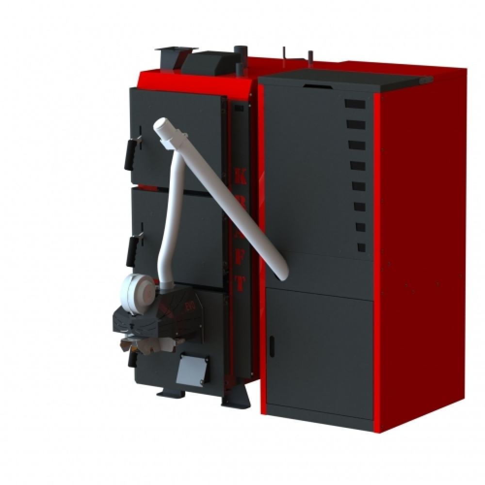 Котел твердотопливный  Kraft серия F 40 с горелкой EcoPalnik (Польша)