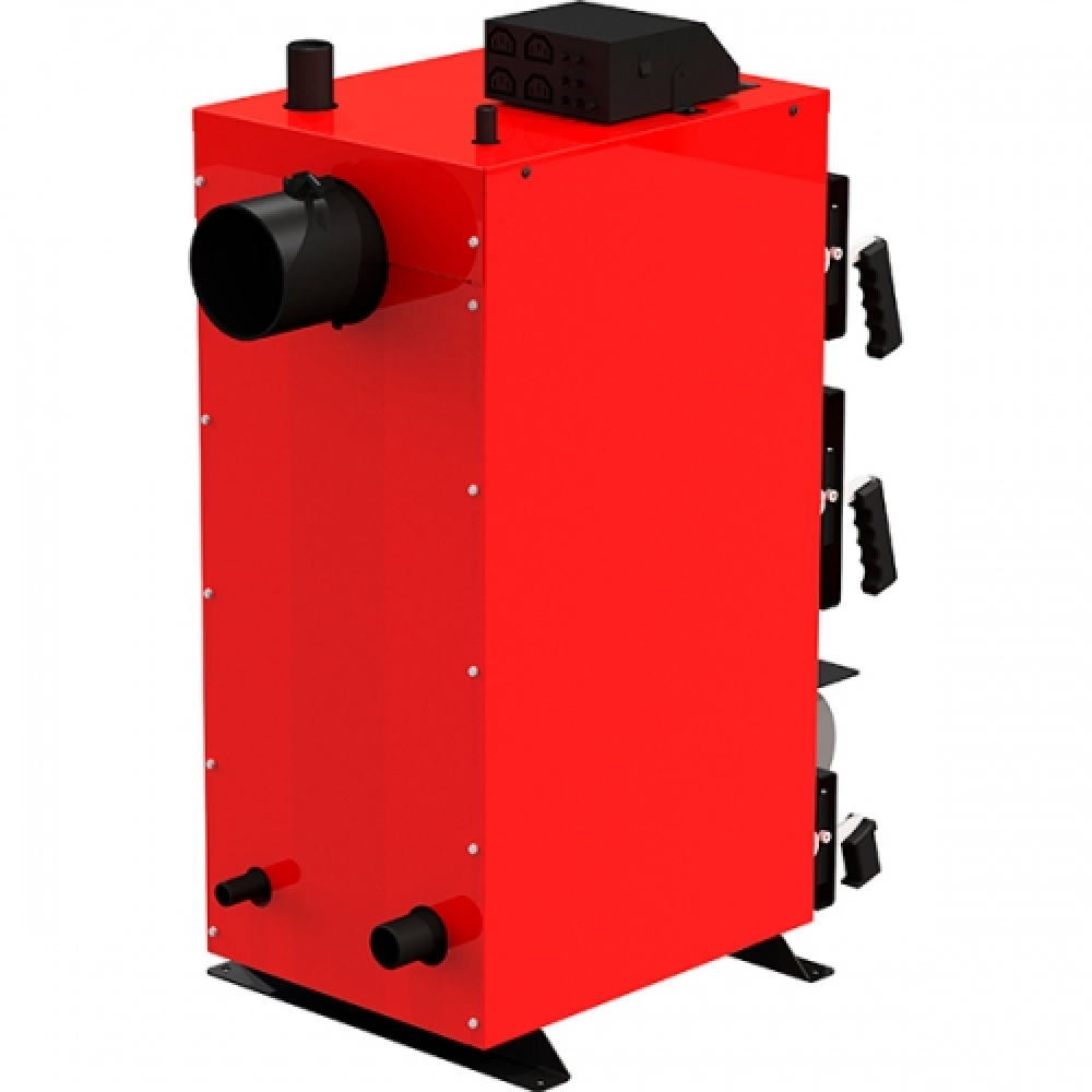 Котел твердотопливный  Kraft серия E new 20 с ручным управлением