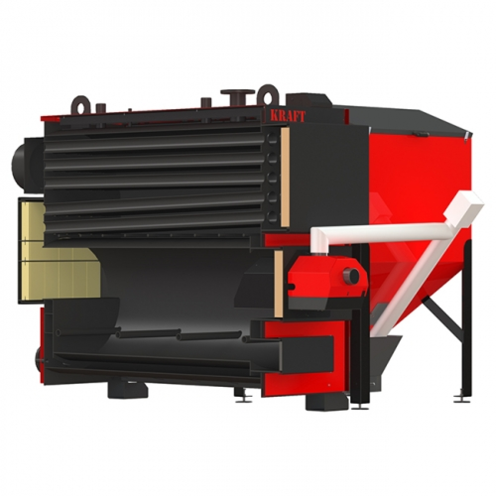 Котел твердотопливный  Kraft Prom F 300