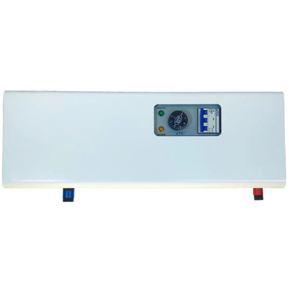 Проточный водонагреватель Dnipro КЭВ-П 6 кВт (КЕО-6(380)-П горизонтальный)