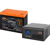 LogicPower B1500 + литиевая (LiFePO4) батарея 1280 Ватт