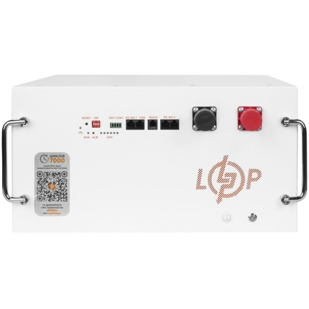 Акумулятор LogicPower LiFePO4 51,2V - 280Ah (14336Wh) (BMS JK 200A/100А) RM RS485/CAN WH