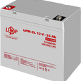 Акумулятор гелевий LogicPower LPM-GL 12V - 55 Ah