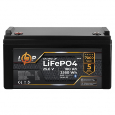 LogicPower LiFePO4 25,6V - 100 Ah (2560Wh) (BMS 100A/50А)