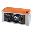 Акумулятор літій-залізо-фосфатний LogicPower LP LiFePO4 12,8V - 230 Ah (2944Wh) (BMS 200A/100А) пластик Smart BT
