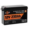 Аккумулятор литий-железо-фосфатный LogicPower LiFePO4 12,8V - 230 Ah (2944Wh) (Smart BMS 150А) з BT пластик