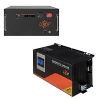LogicPower ИБП W4500 + АКБ литиевая батарея (LiFePO4) 7168 Ватт (22894+38851 280 Ah)