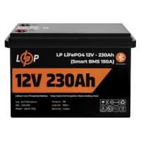 LogicPower LiFePO4 12V (12,8V) - 230 Ah (2944Wh) (Smart BMS 150А) с BT пластик