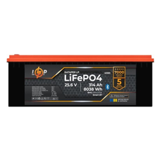 LogicPower LP LiFePO4 25,6В-314 Агод (8038Втгод) (BMS 200А/100А) пластик Smart BT
