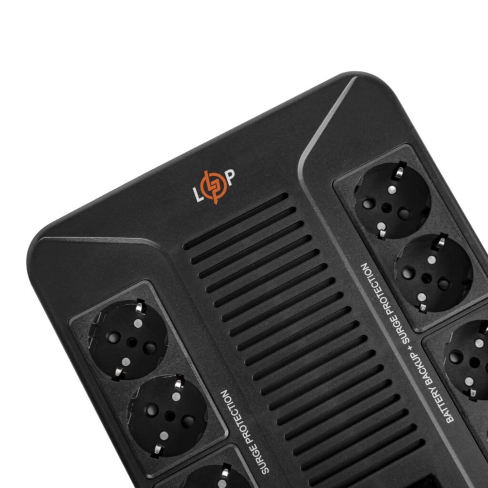 ИБП LogicPower LP-1000VA-8PS (600Вт)
