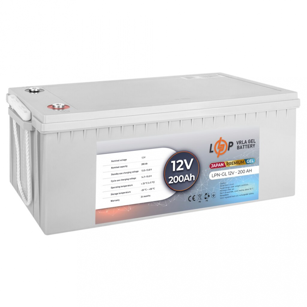 Аккумулятор LogicPower LPN-GL 12V - 200 Ah GEL