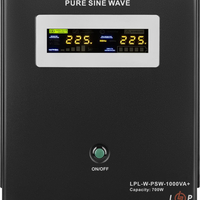 ИБП LogicPower LPL-W-PSW-1500VA+ (1050Вт) 10A/15A с правильной синусоидой 24V ИБП LogicPower LPL-W-PSW-1500VA+ (1050Вт) 10A/15A с правильной синусоидой 24V