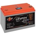 Акумулятор LogicPower LiFePO4 12,8V - 100 Ah (1280Wh) (BMS 100A/50А) пластик LCD Smart BT