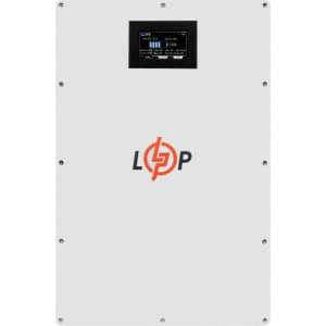 LogicPower LiFePO4 51,2V - 100 Ah (5120Wh) (BMS 100A/50А) метал LCD Smart RS485/CAN JK настінний LogicPower LiFePO4 51,2V - 100 Ah (5120Wh) (BMS 100A/50А) метал LCD Smart RS485/CAN JK настінний