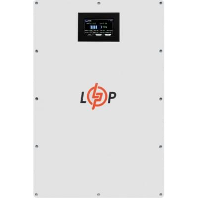 Аккумулятор LogicPower LiFePO4 51,2V - 100 Ah (5120Wh) (BMS 100A/50А) металл LCD Smart RS485/CAN JK настенный